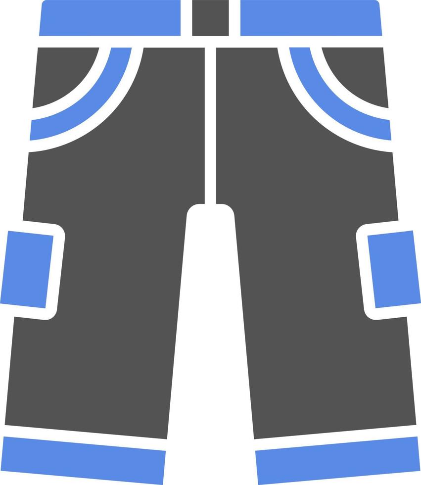 rugby broek vector icoon stijl