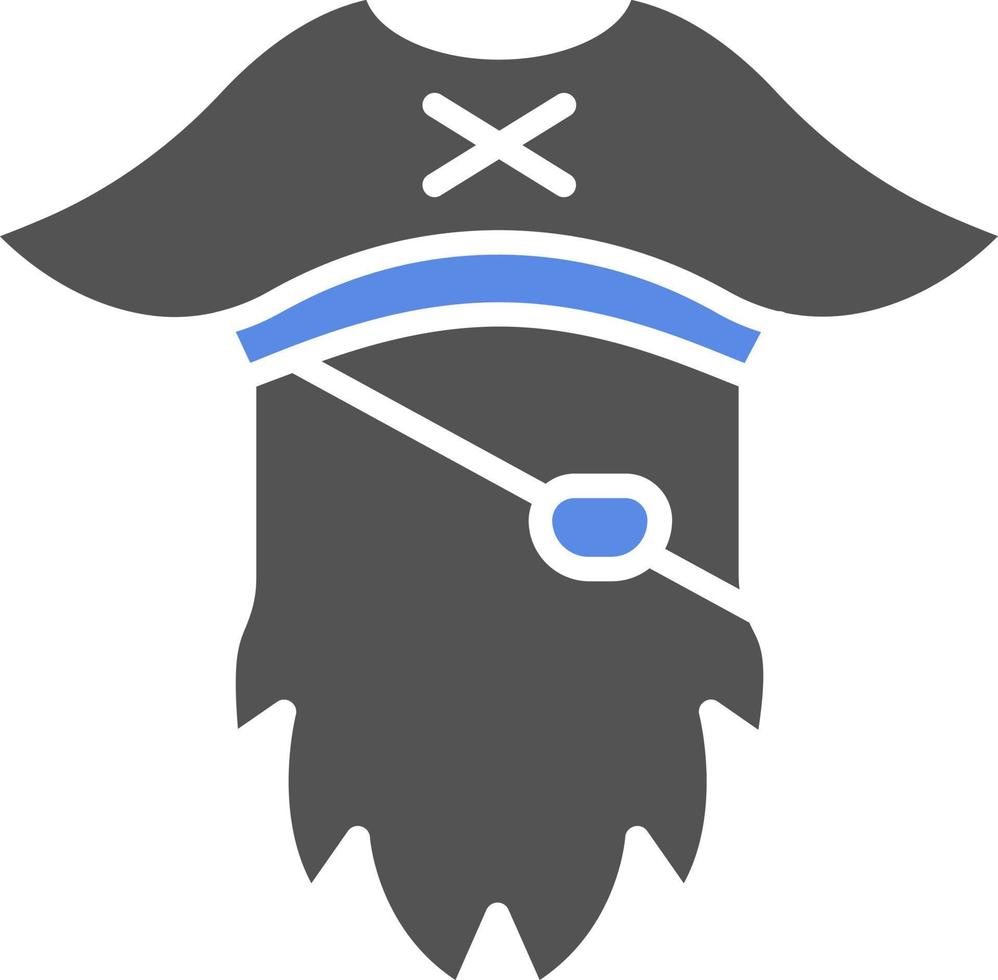 piraat vector icoon stijl