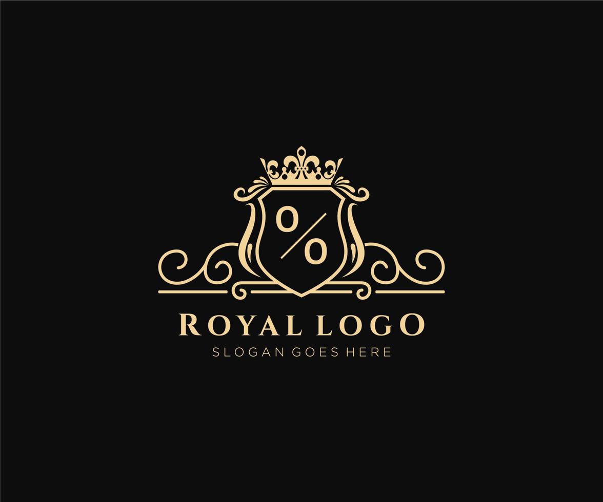 eerste ooo brief luxueus merk logo sjabloon, voor restaurant, royalty, boetiek, cafe, hotel, heraldisch, sieraden, mode en andere vector illustratie.