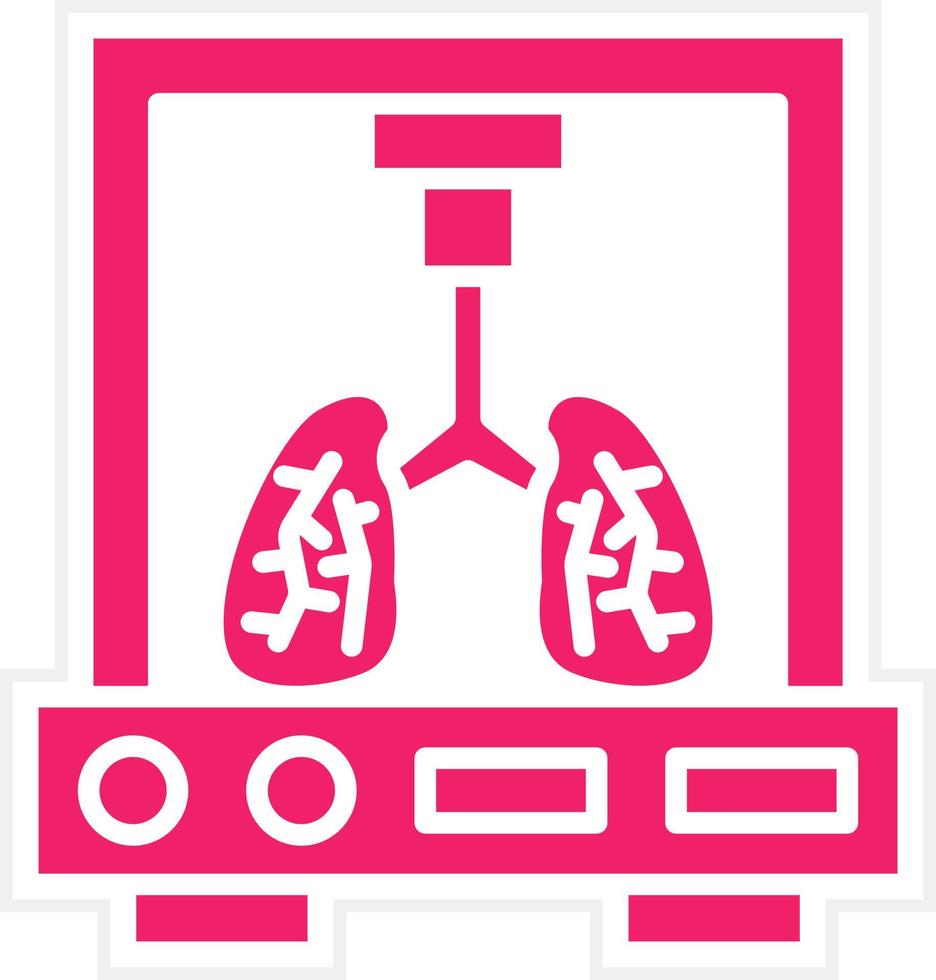 bioprinting vector icoon stijl