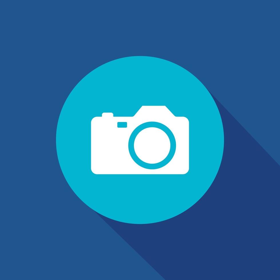 camera vector pictogram symbool voor website en mobiele app