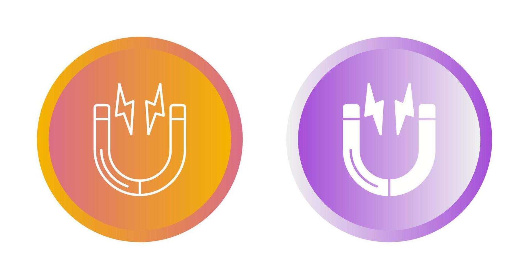 magneet vector pictogram