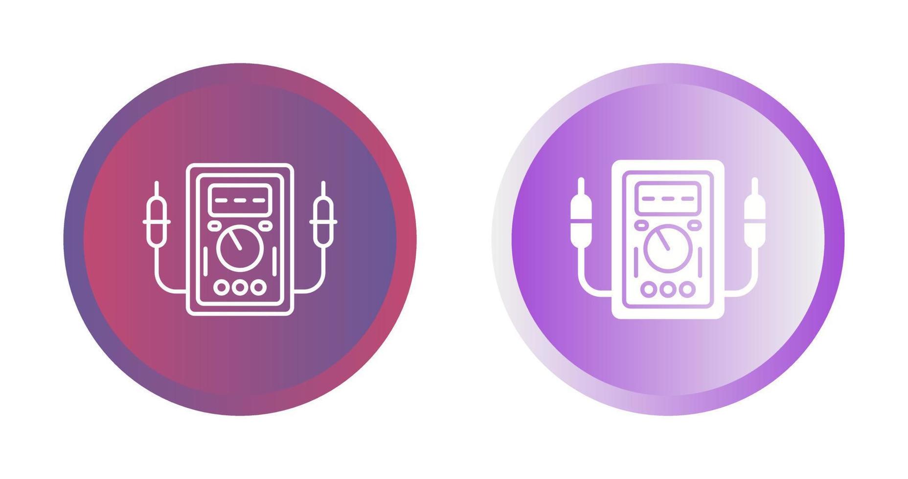 voltmeter vector icoon