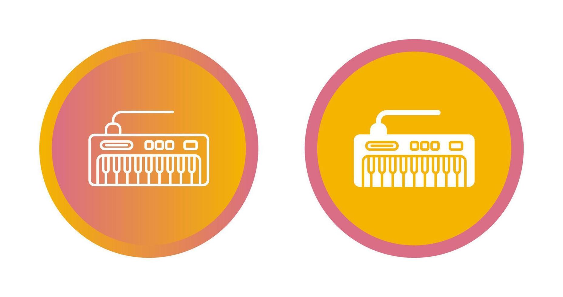 piano vector pictogram