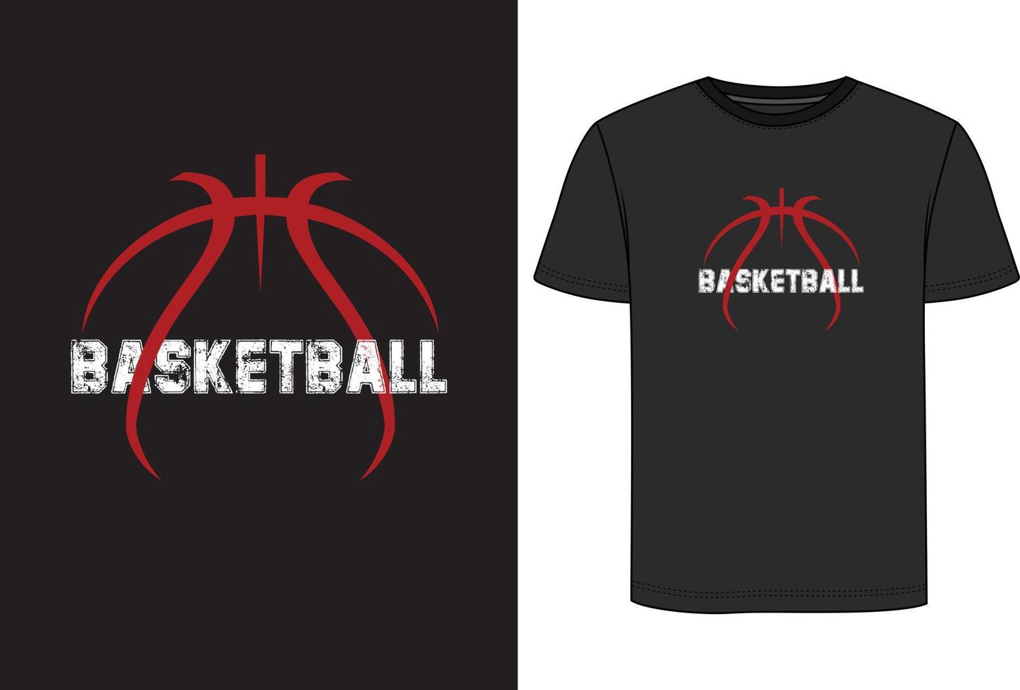 vector basketbal t shirt, wijnoogst basketbal t overhemd