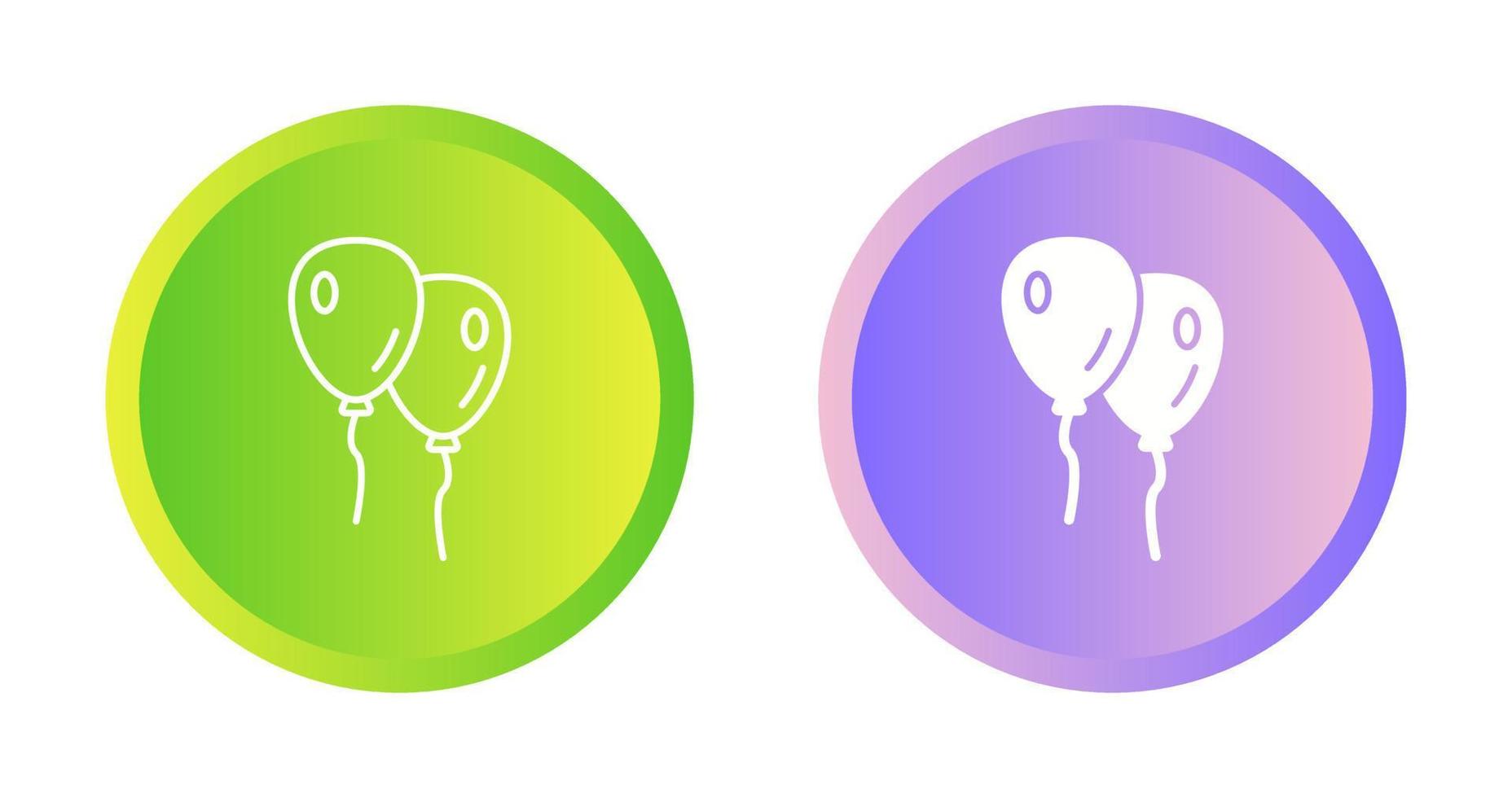 ballonnen vector icon