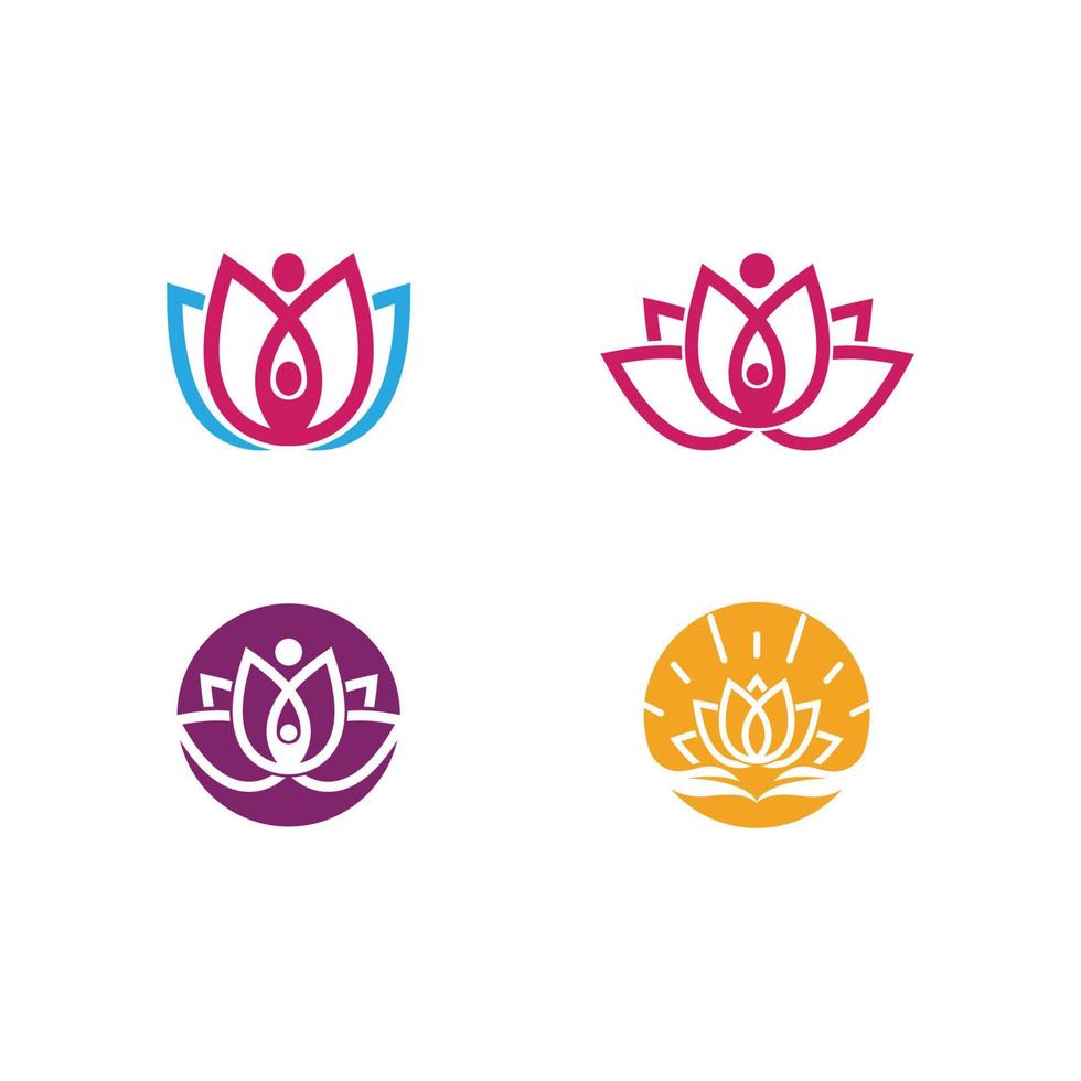 schoonheid vector lotus pictogram