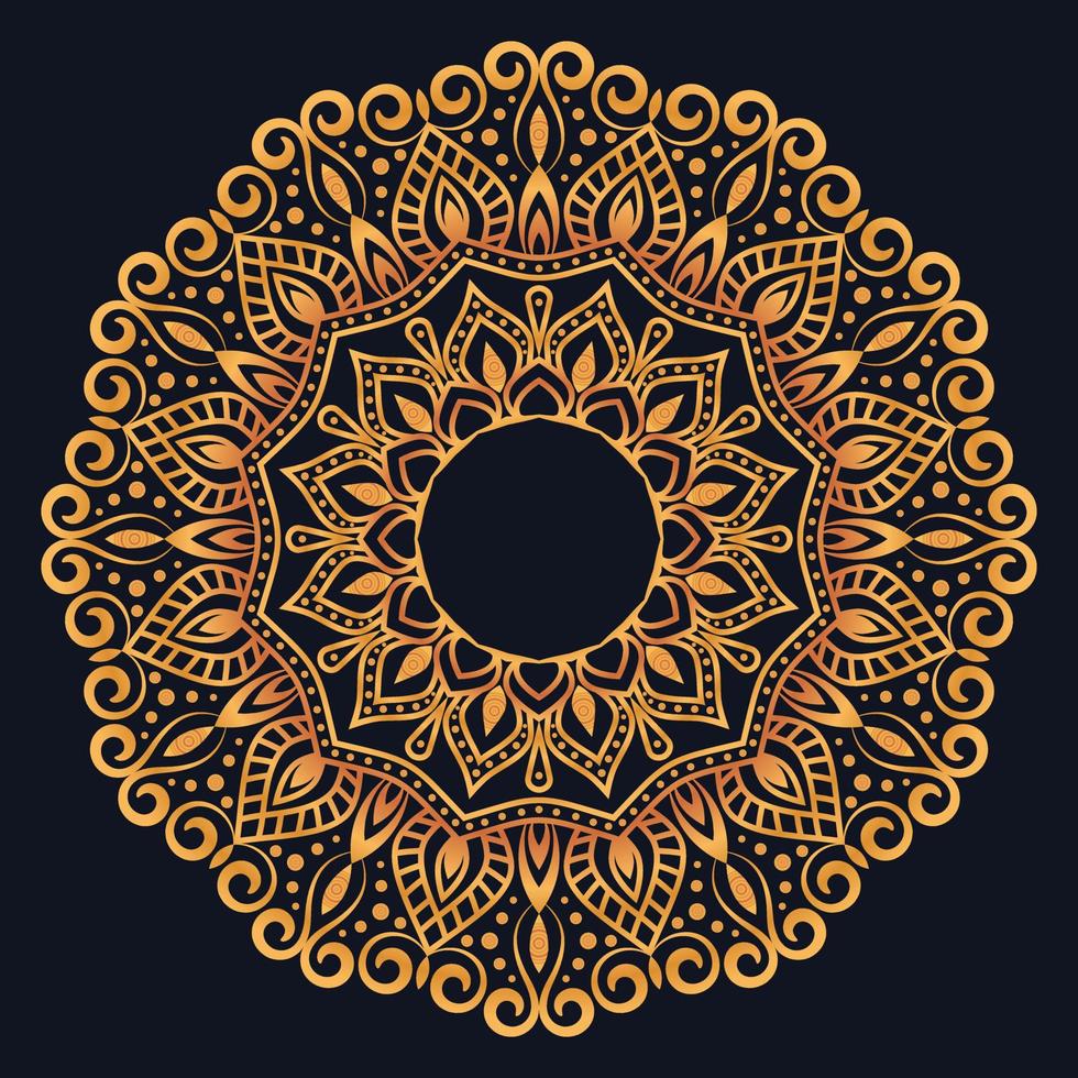 decoratief elementen luxe ornament patroon helling mandala ontwerp vector