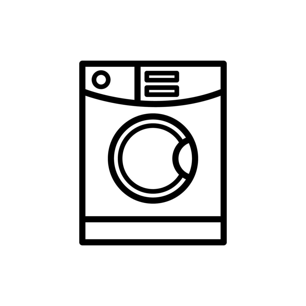 het wassen machine icoon ontwerp vector