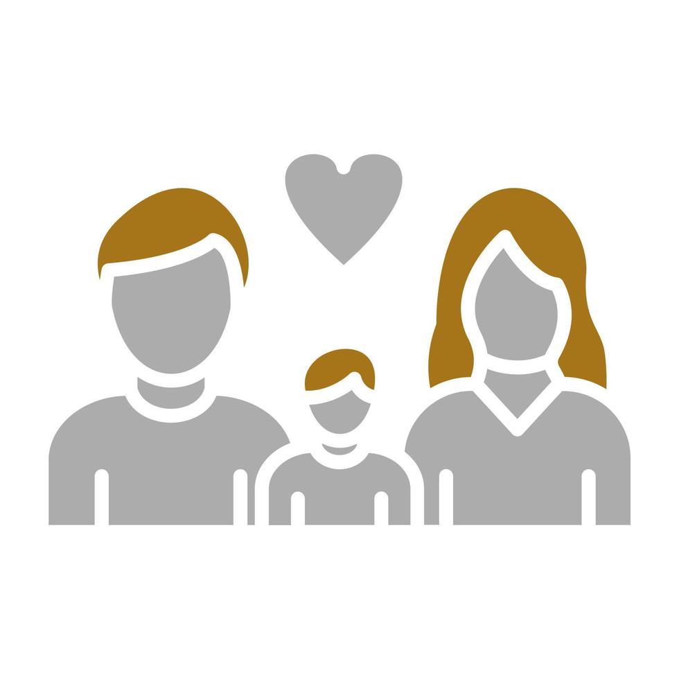 gelukkig familie vector icoon stijl