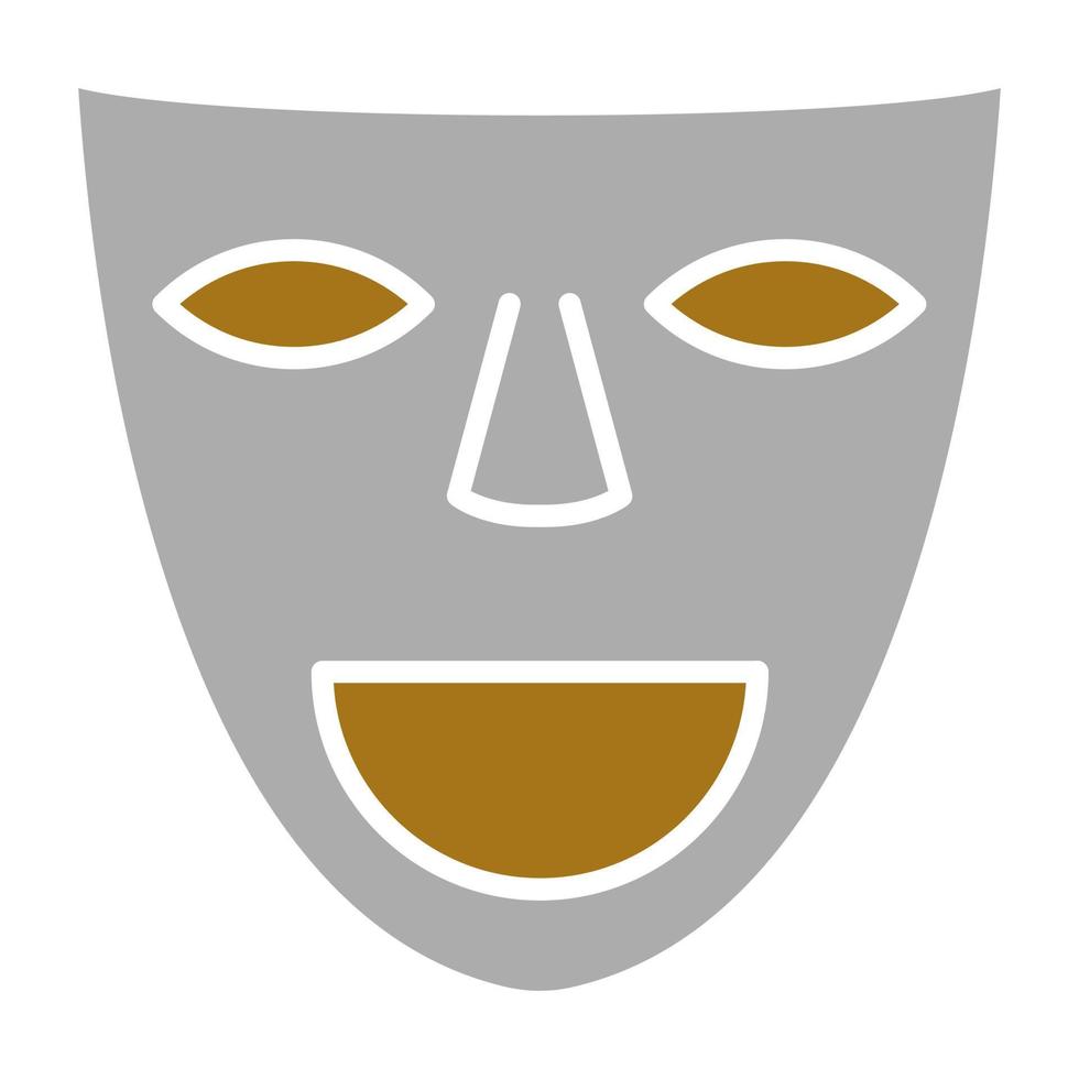 theater maskers vector icoon stijl