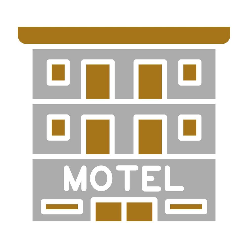 motel vector icoon stijl