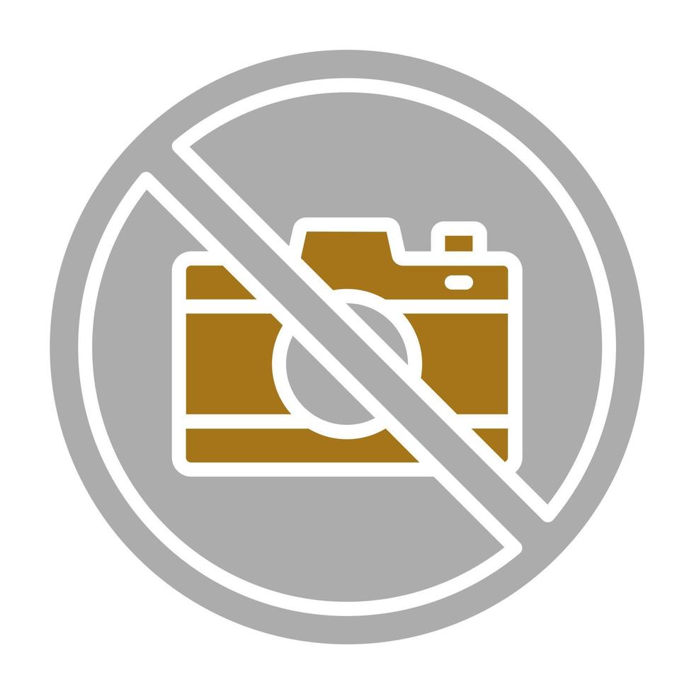 verboden items vector icoon stijl