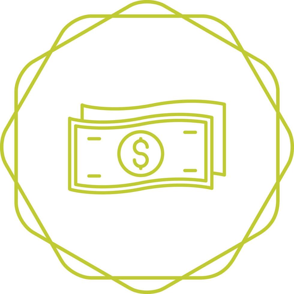 geld vector pictogram