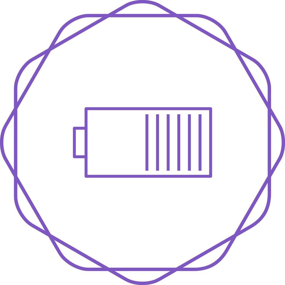 batterij vector pictogram