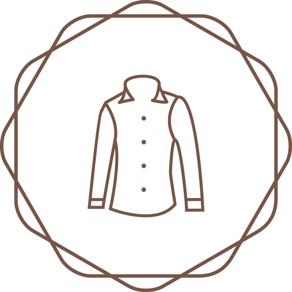 formeel overhemd vector icoon