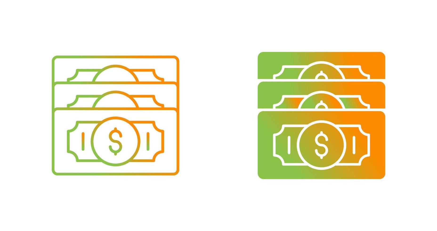 geld vector pictogram