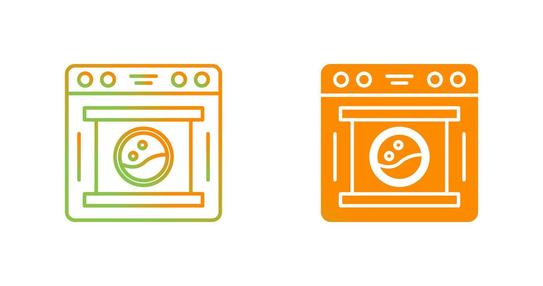 wasmachine vector pictogram