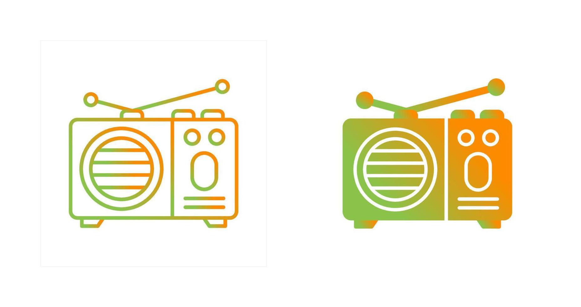 radio vector pictogram