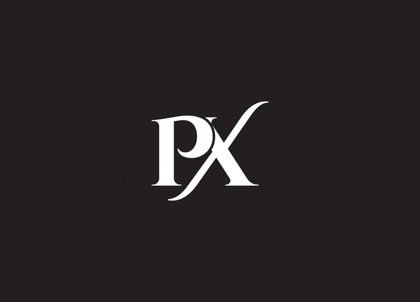 px logo ontwerp en bedrijf logo vector