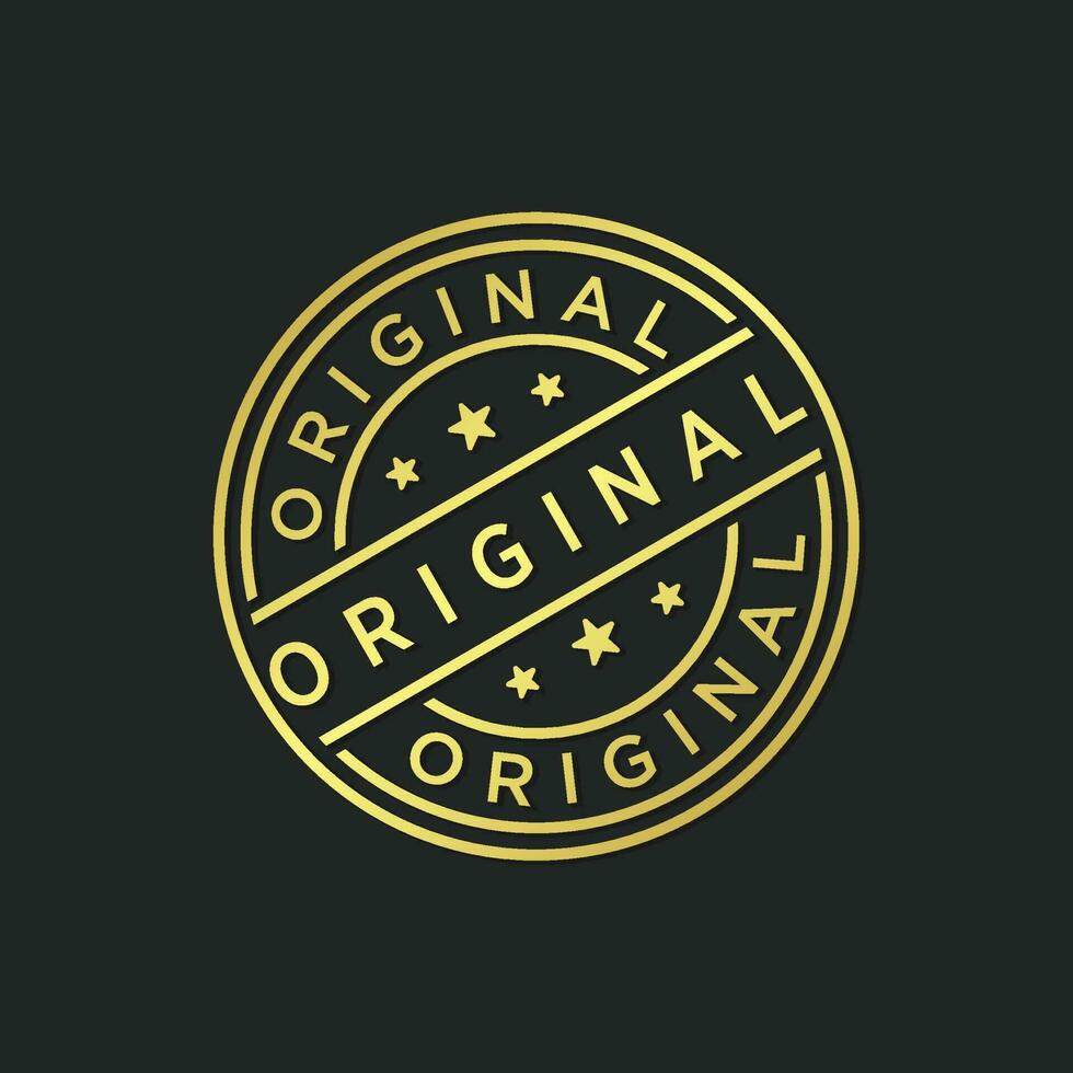 originele stempel vector