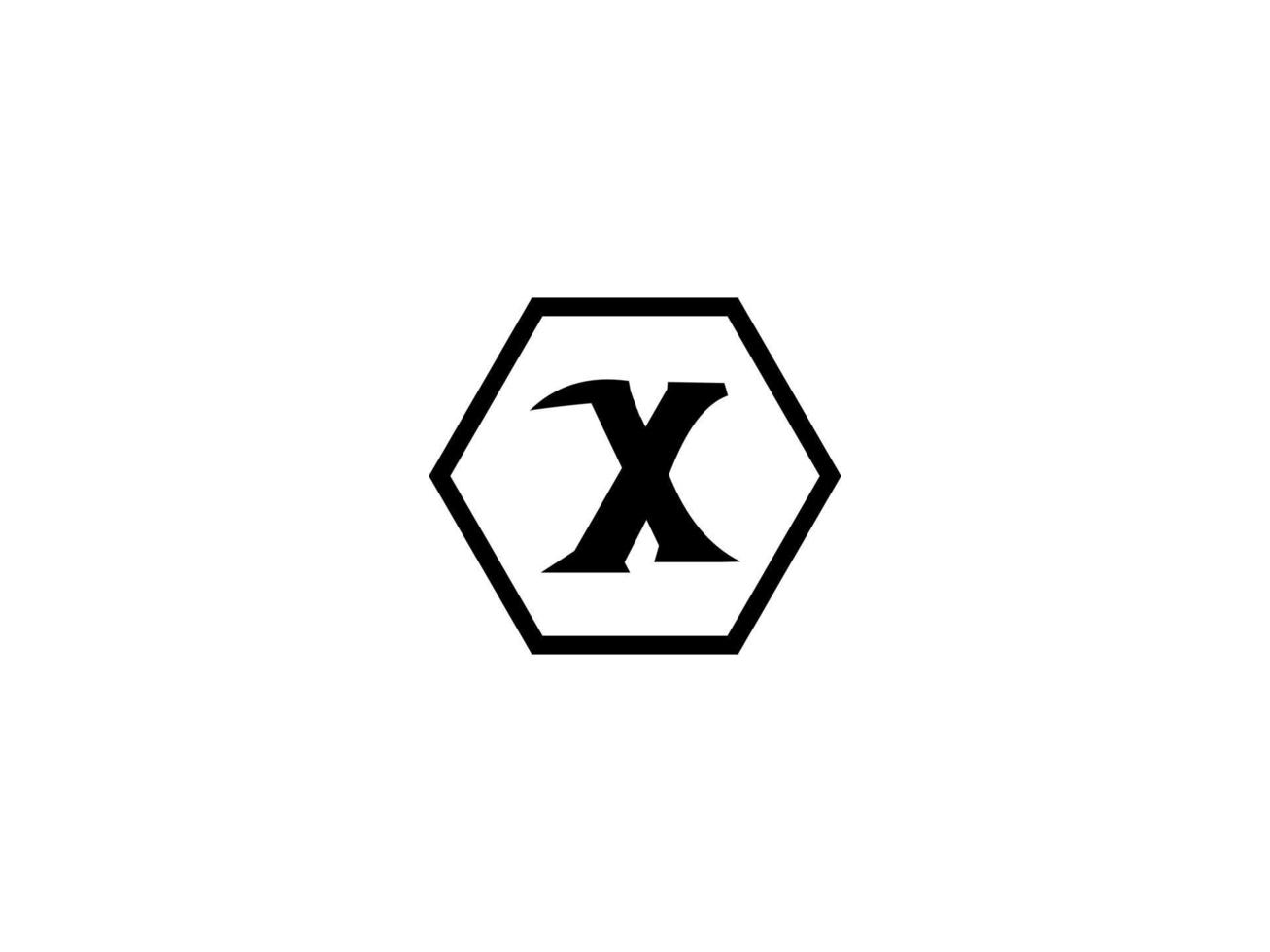 letter x logo ontwerp vector