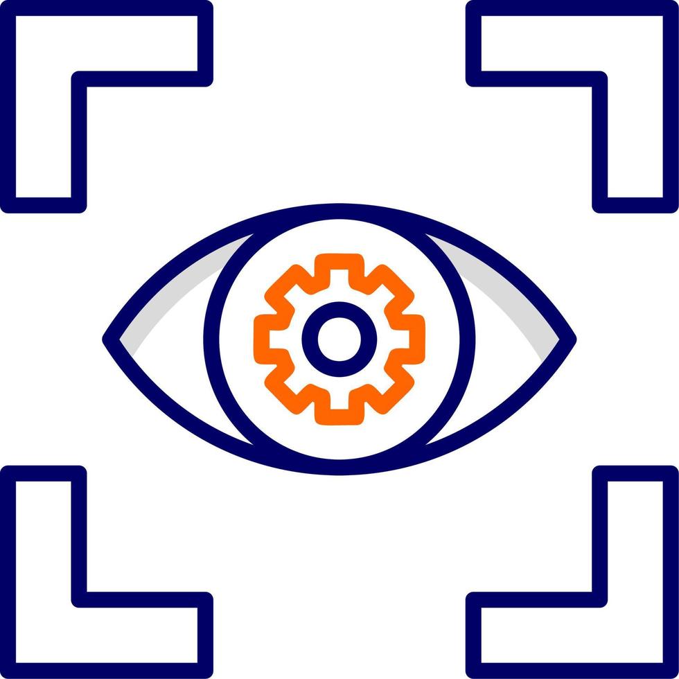 visie vector pictogram
