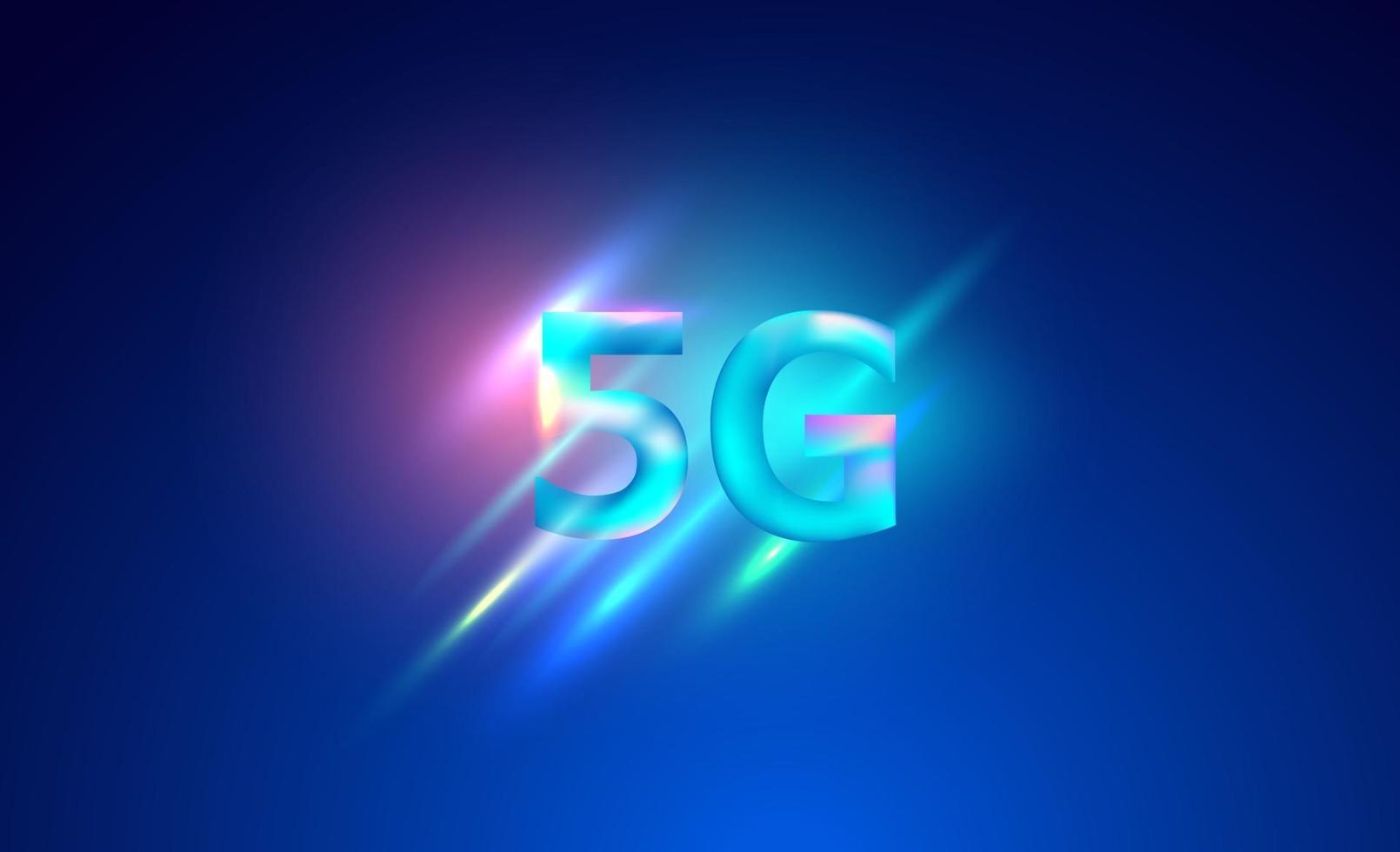 5g internettechnologie achtergrondontwerp. eps10 vectorillustratie. vector