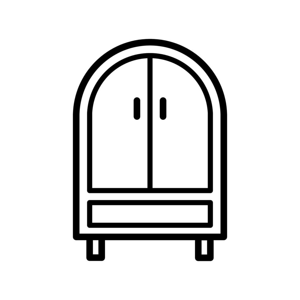 garderobe icoon ontwerp vector