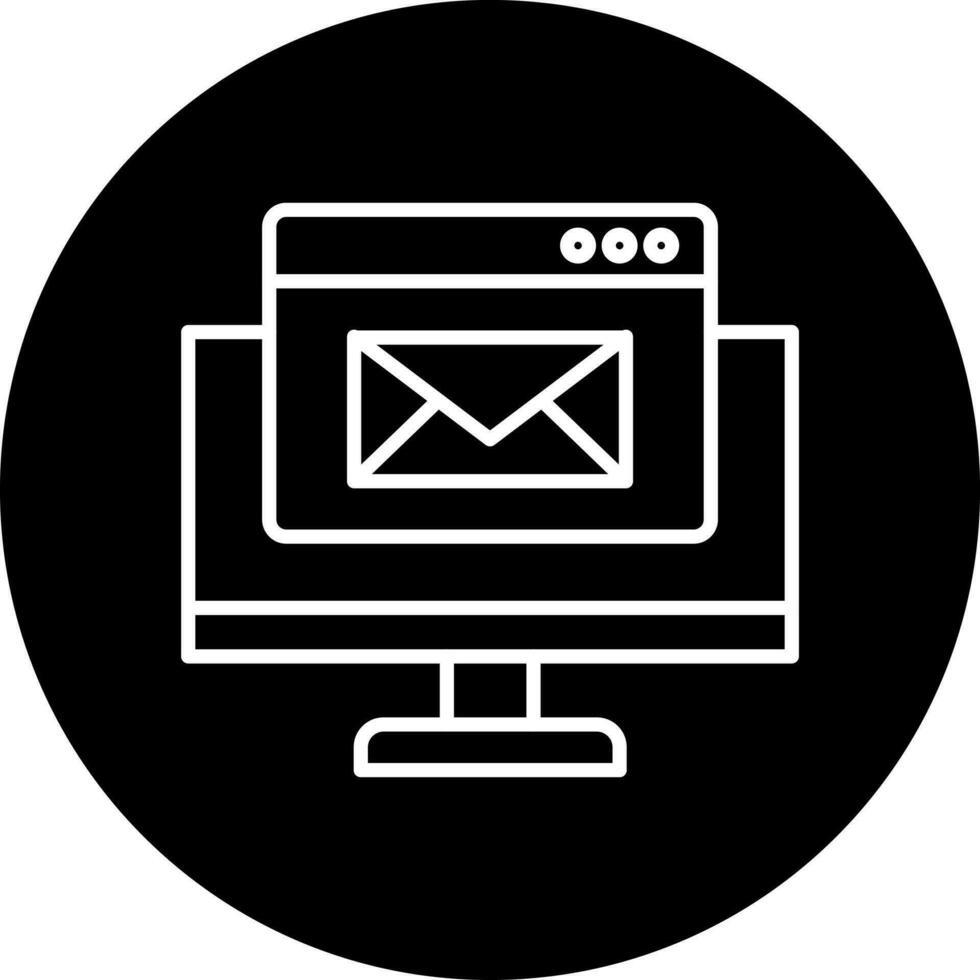 e-mail afzet vector icoon stijl