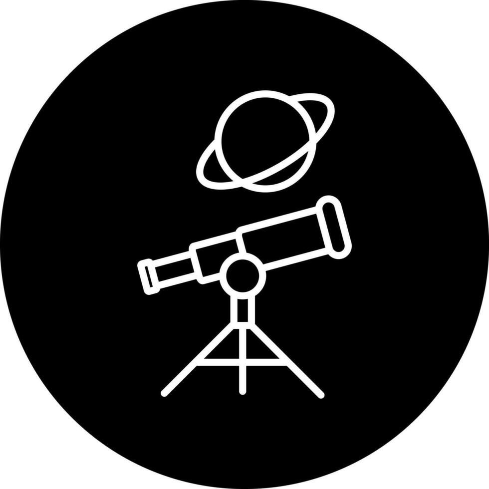 astronomie vector icoon stijl