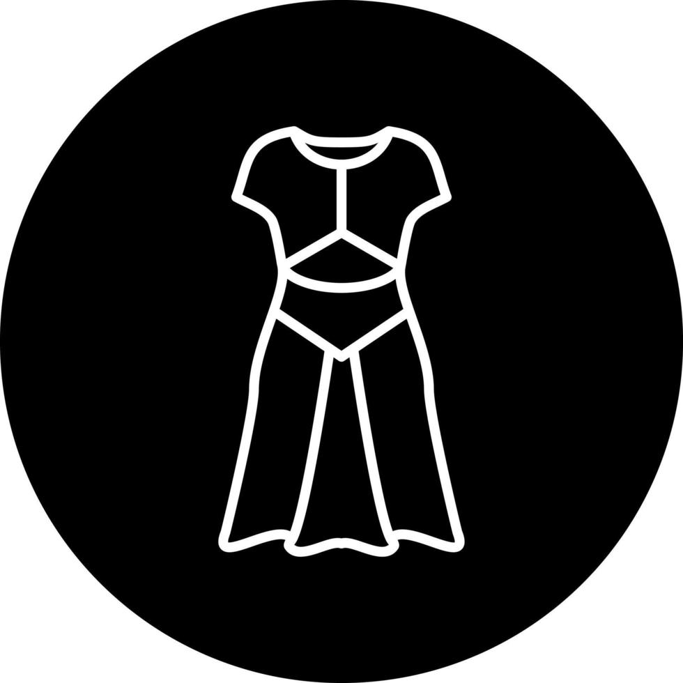 jurk vector icoon stijl