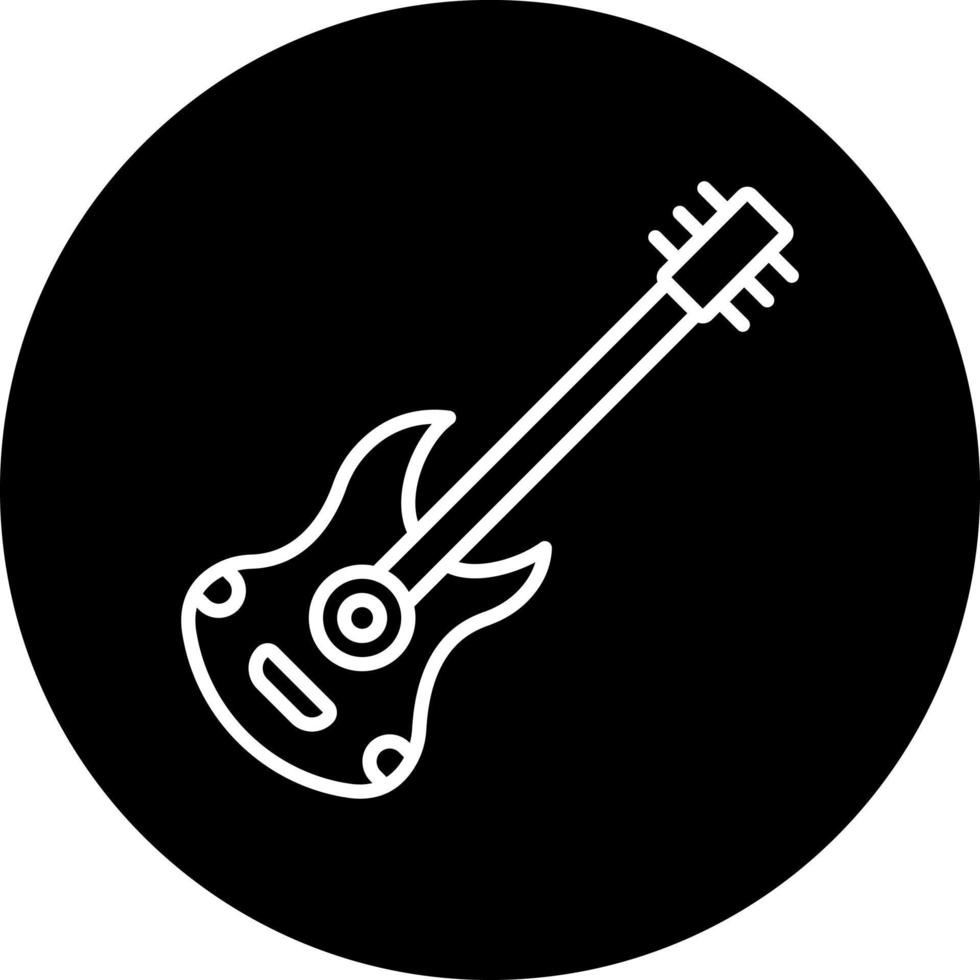 gitaar vector icoon stijl