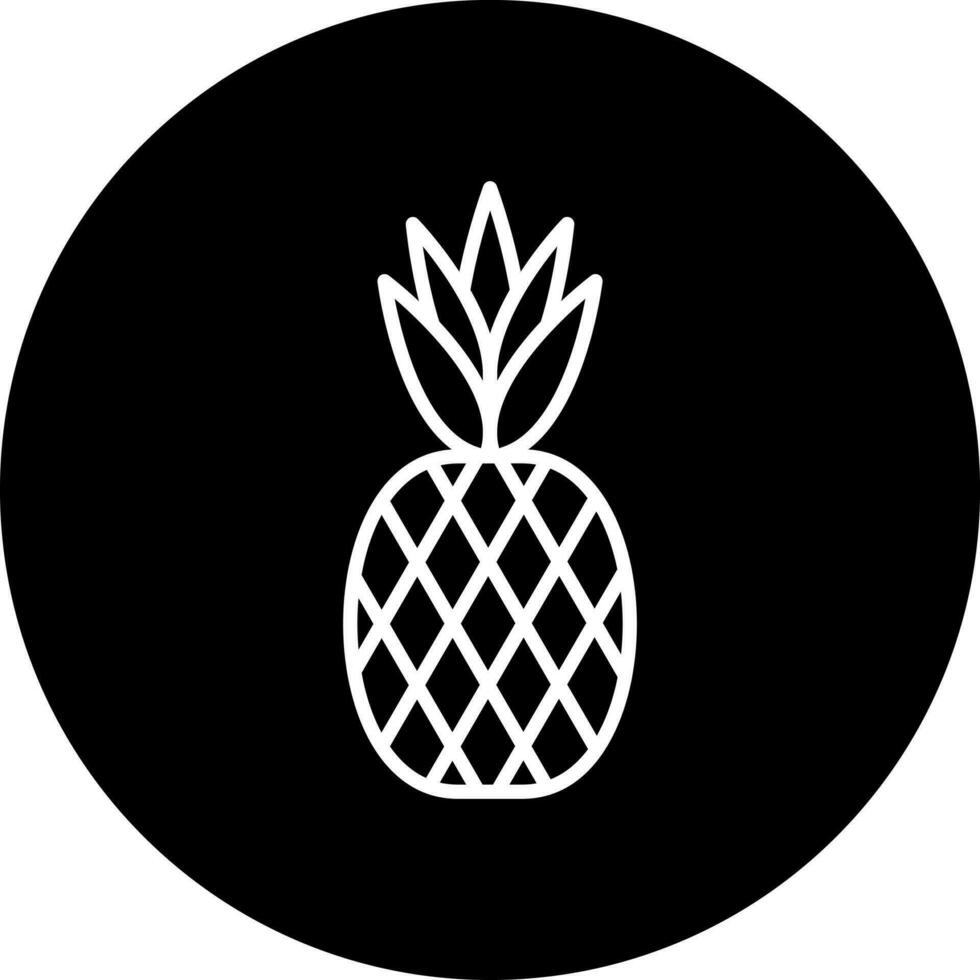 ananas vector icoon stijl