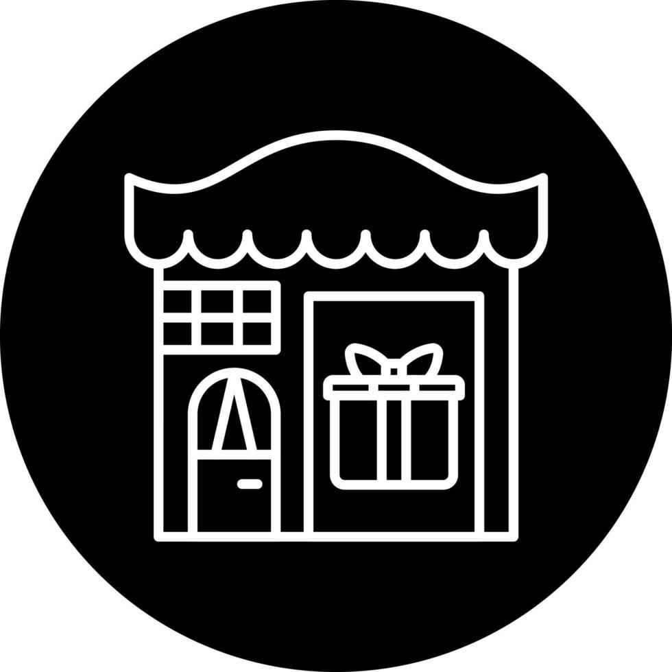 geschenk winkel vector icoon stijl