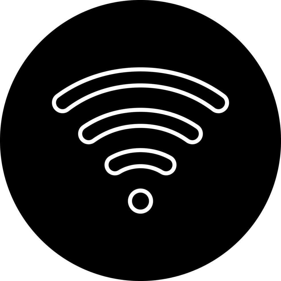 Wifi vector icoon stijl