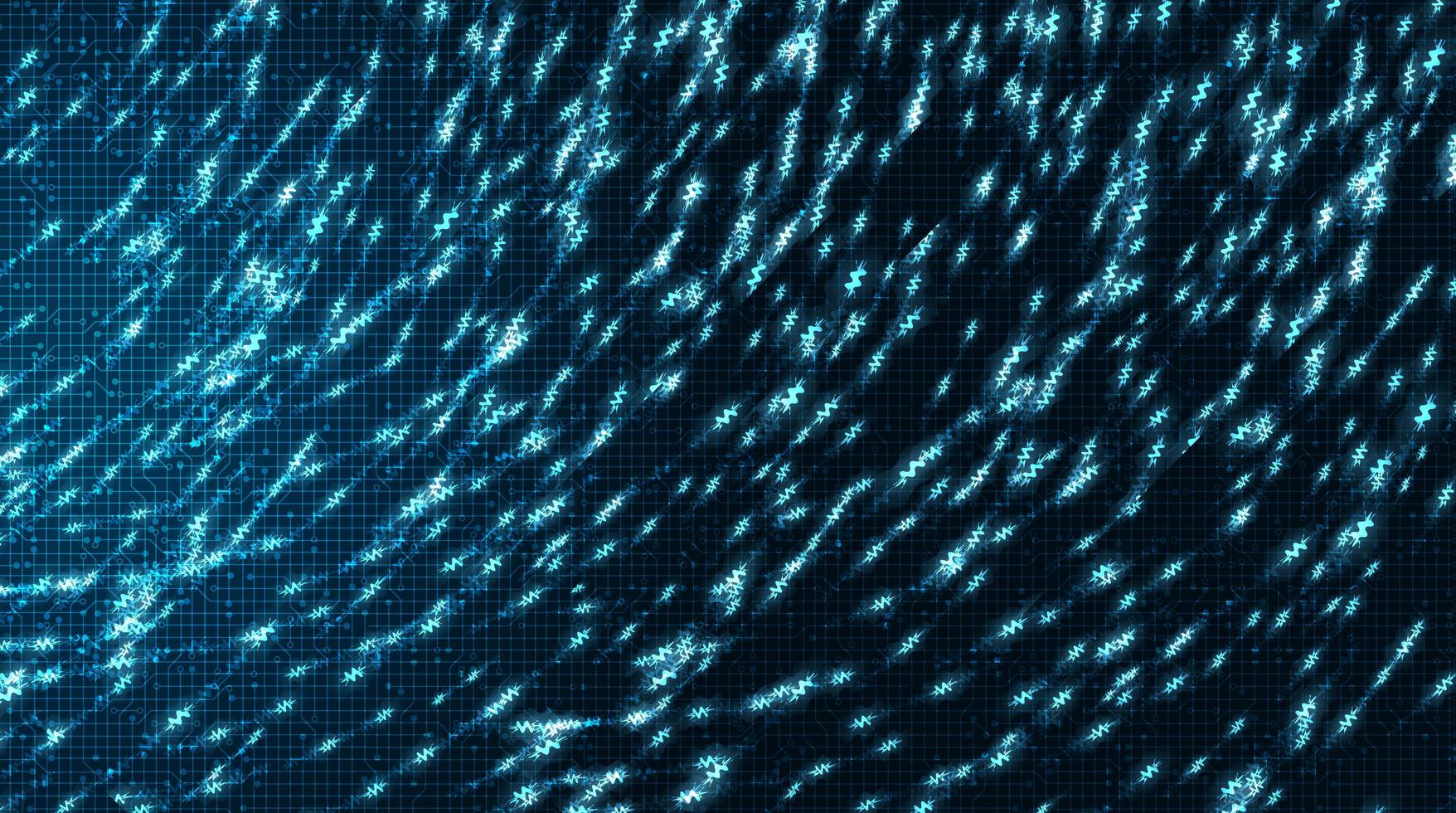 abstracte ster lichte technologie microchip achtergrond vector
