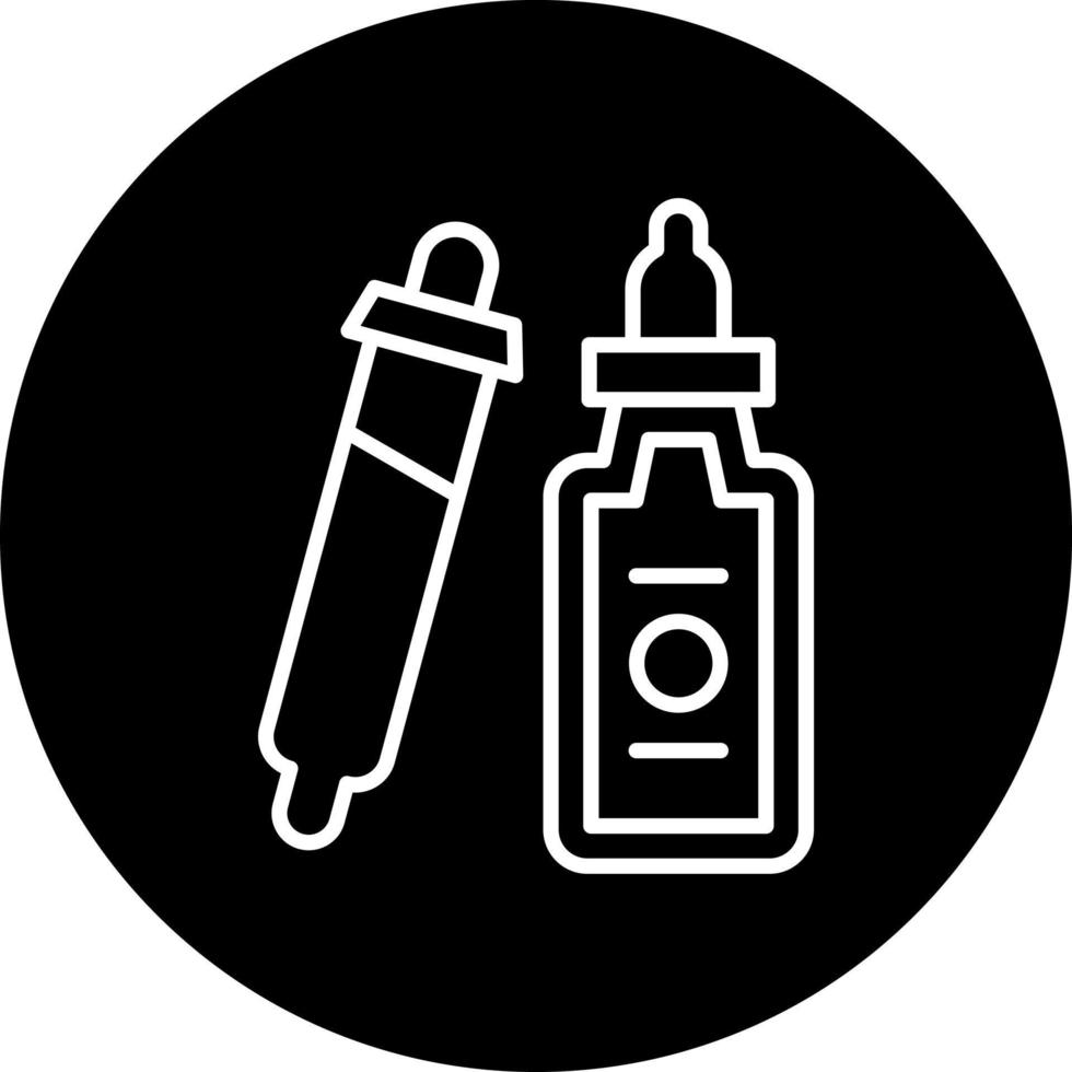 druppelaar fles vector icoon stijl