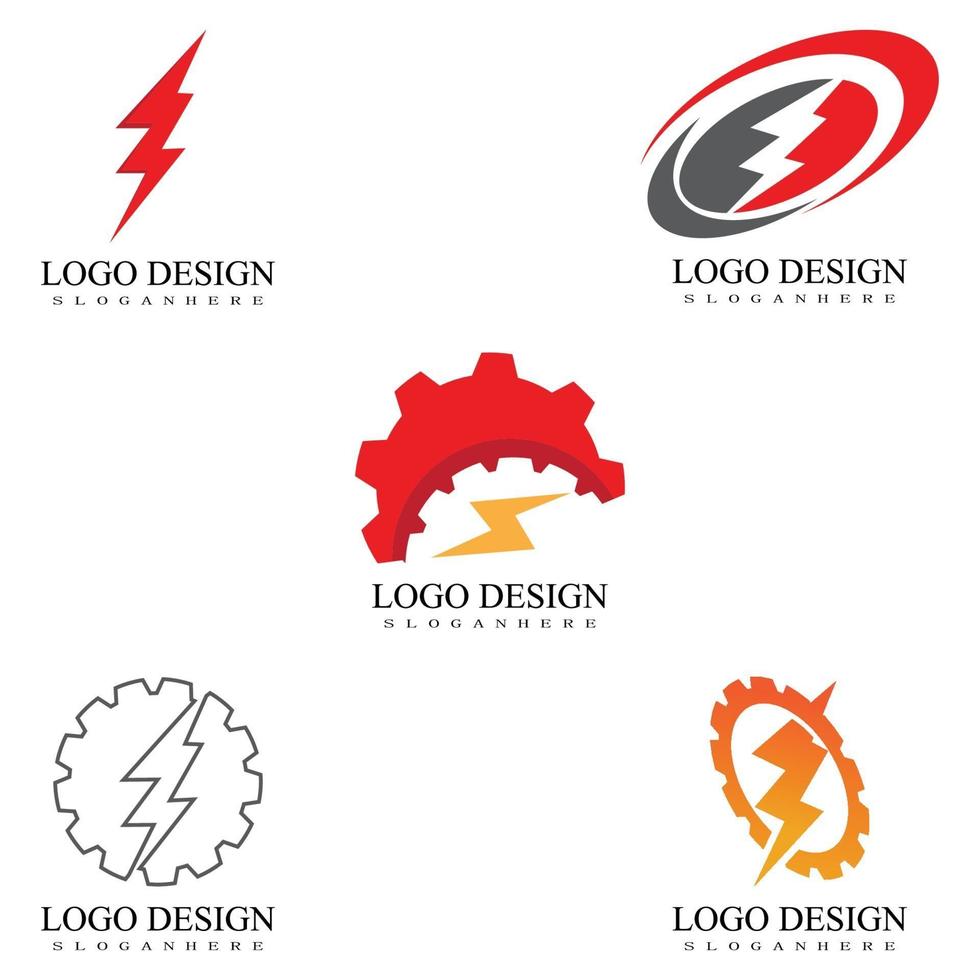 snellere logo sjabloon vector symbool ontwerpset