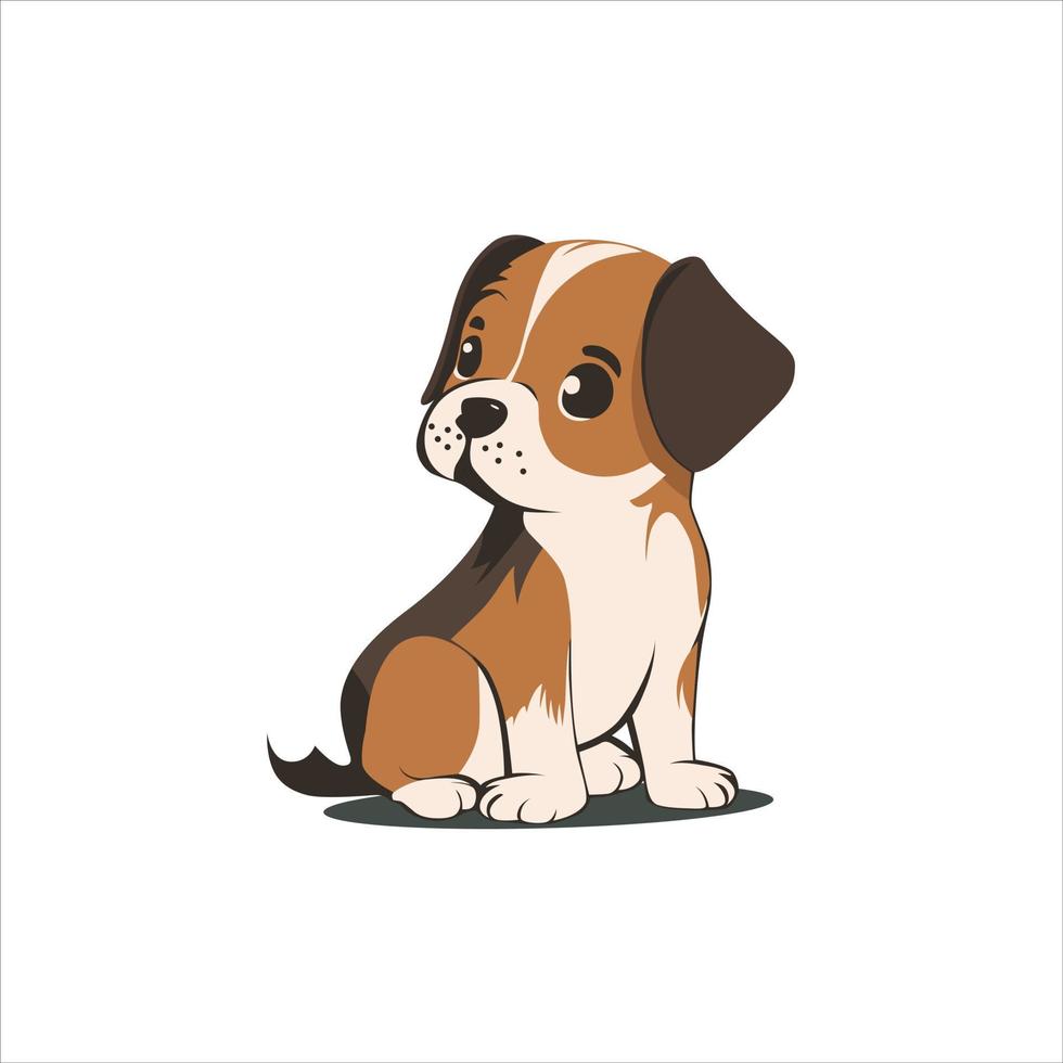puppy's weinig hond schattig dier vector ontwerp