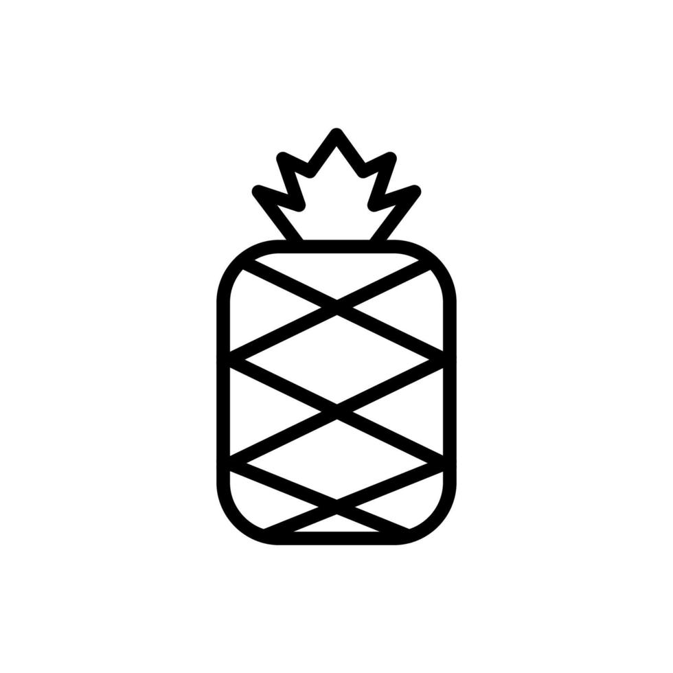 ananas, fruit vector icoon