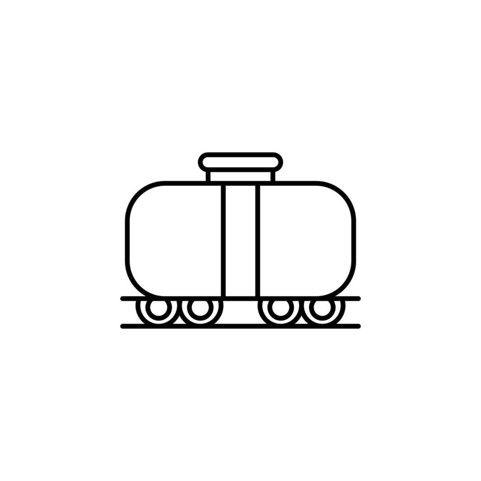 spoorweg vervoer trein vector icoon