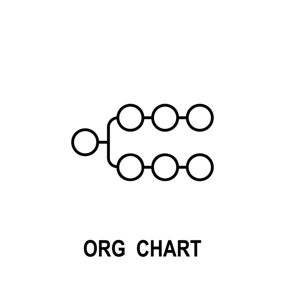 organisatorisch tabel vector icoon