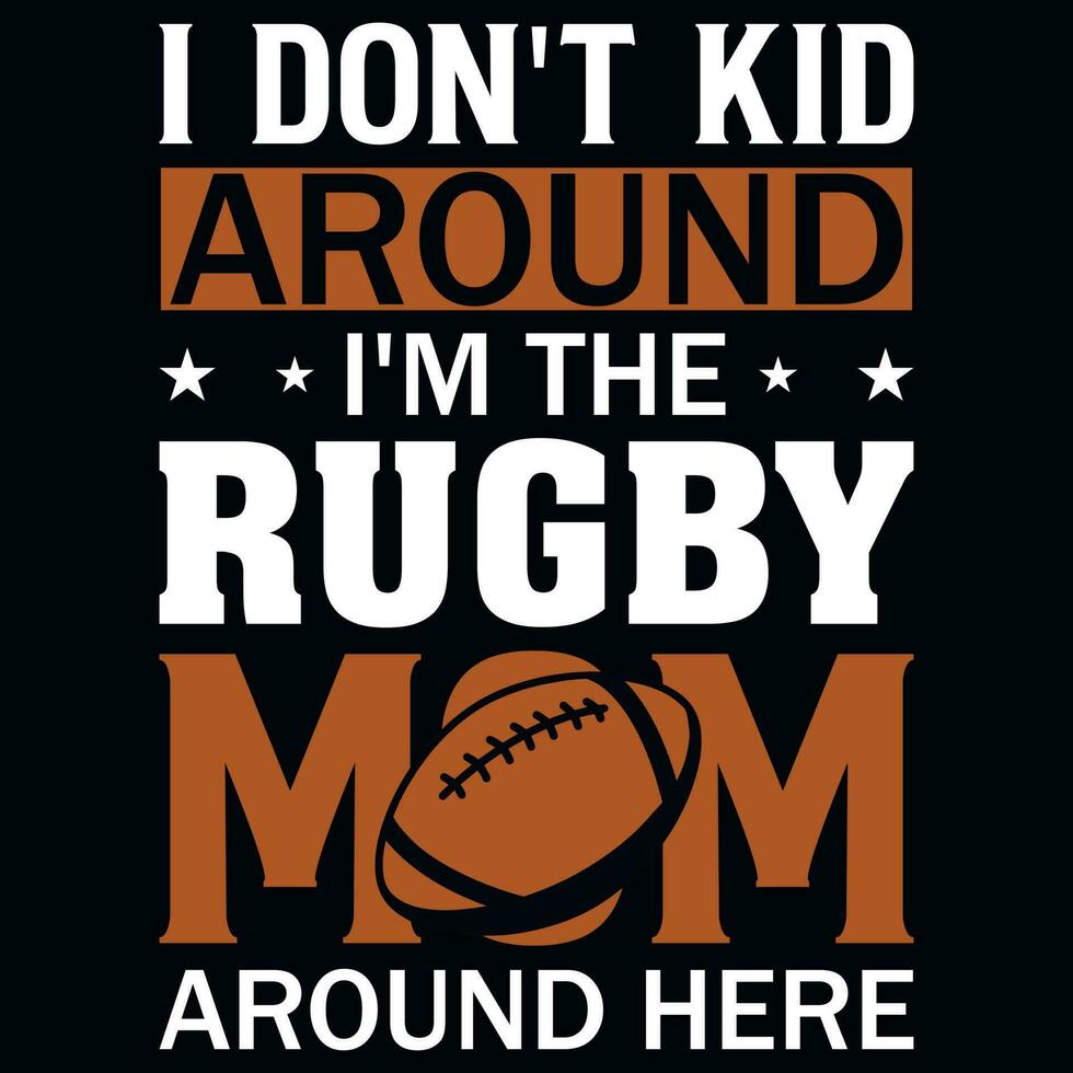 rugby spelen t-shirt ontwerp vector