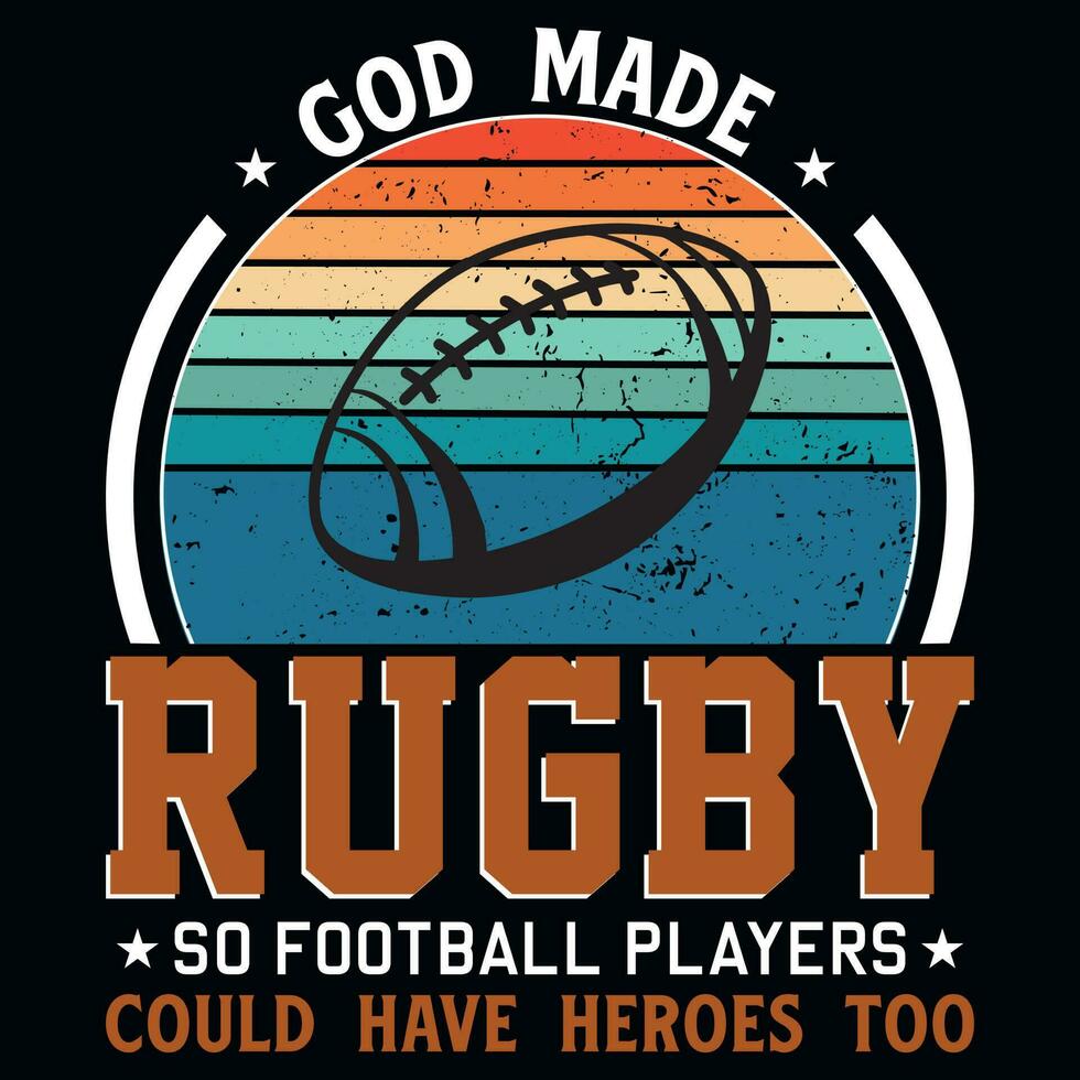 rugby spelen t-shirt ontwerp vector