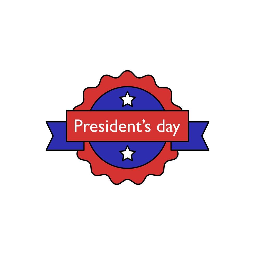 president dag vector icoon