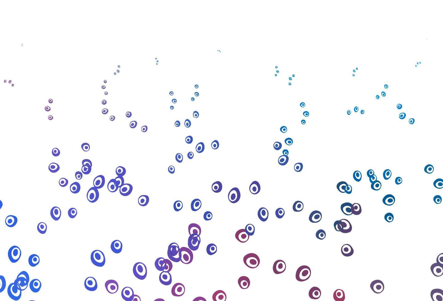 lichtblauw, rood vector sjabloon met cirkels.