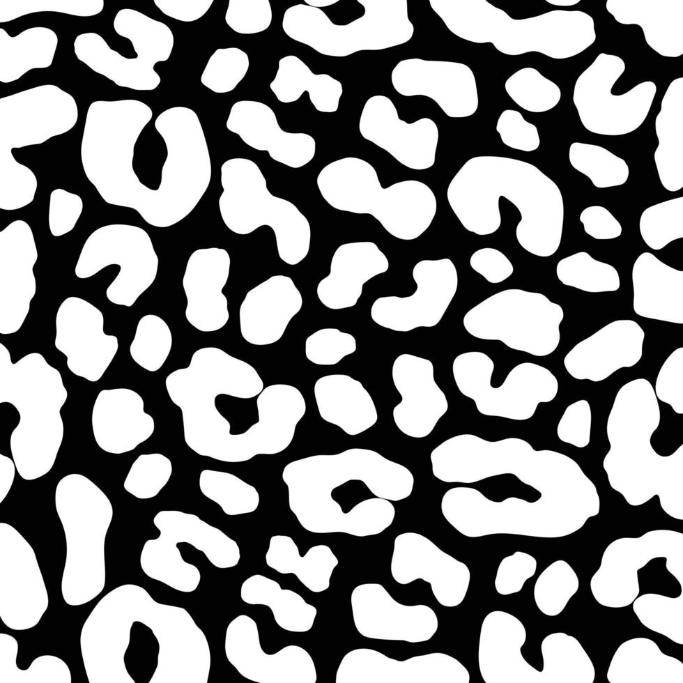 Jachtluipaard afdrukken patroon dier naadloos. wit Jachtluipaard huid abstract voor afdrukken, snijden, stickers, web, omslag, huis versieren en meer. vector