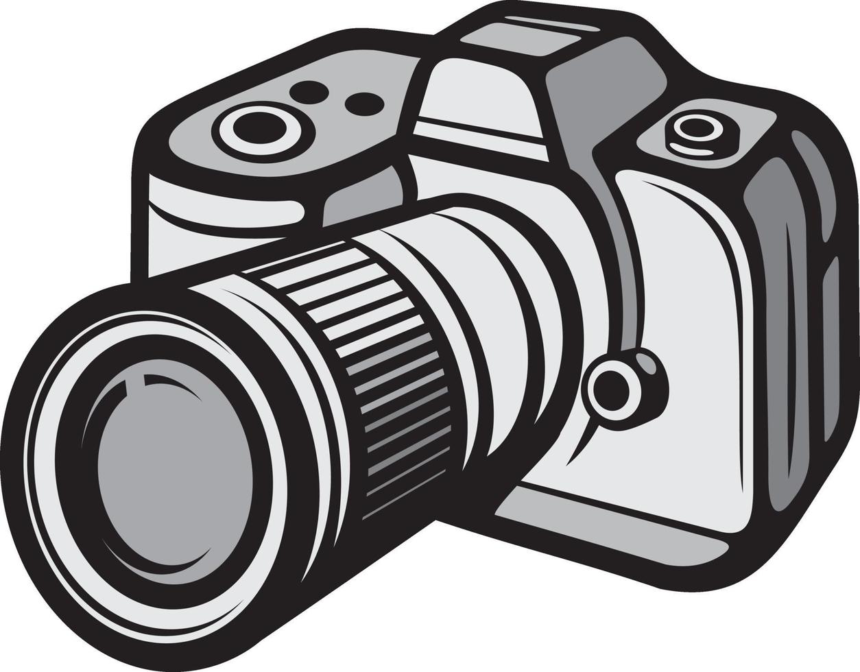 digitale fotocamera vector