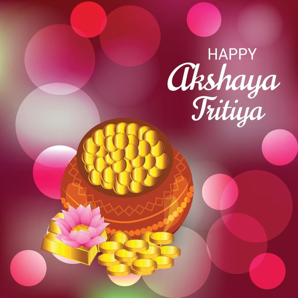 festival van akshaya tritiya viering banner vector